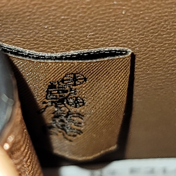 Coach Flap Card Case w/ Strap, Colorblock Canvas Crossbody Wallet ~NWT~ C5577 - Picture 10 of 12